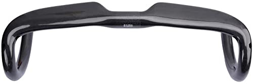 Manillar Carbono Carretera Manillar Aero Carbono 31.8 Drop Bars 440mm 44cm UD Mate para Bicicleta de Carreras Gravel