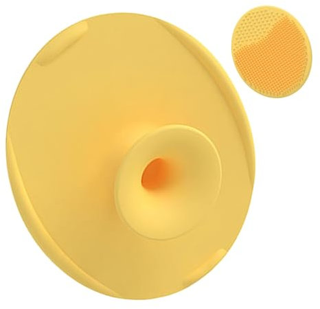 Baby-Badebürste – Baby-Haarbürste, Milchschorf | Silikon-Gesichtswäscher, Peeling-Babybadebürste, Silikonbürste für Gesichtsmassage, Milchschorfbürste für Babys, weiche Babybürste für Milchschorf