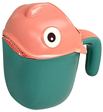 Baby-Waschkrug – Ergonomischer Haarwaschbecher, kreativer Clownfisch-Shampoobecher | Dusch-Sprinkler-Löffel, Badezimmer-Zubehör, Shampoo-Spülschüssel, schönes Waschen von Babyhaaren für Kinder, Babywa