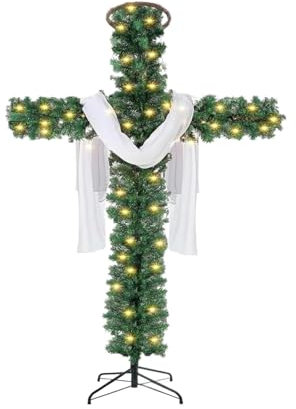 Albero di Natale pieghevole,albero di Natale artificiale | Albero di Natale finto pieghevole - Albero di Natale pieghevole preilluminato, albero di Natale in pino artificiale preilluminato,