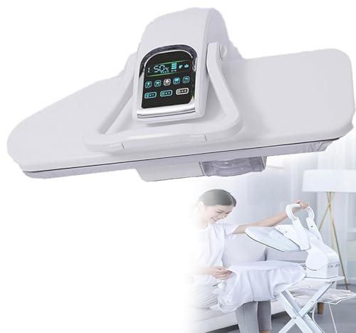 Presse à Vapeur Professionnelle 2200W, Presse à Repasser 66/79/89Cm Avec écran Tactile, Défroisseur Vapeur 1L, Pour Un Linge Efficace,89cm