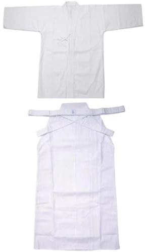 Ppmter Conjunto De Uniforme Japonés De Kendo, Aikido, Samurái, Hakama, Ropa De Artes Marciales, Traje para Hombre De Kendo, Aikido, Hapkido, Ropa Deportiva De Artes Marciales.