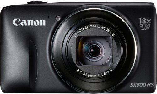 Canon PowerShot SX600 HS digital camera (16 Megapixel, 18x optic). Zoom, 7.5 cm (3 inch) display, Full HD, Wi-Fi, NFC