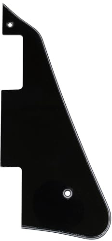 Musiclily Pro LP Style Battipenna Chitarra Pickguard 3 strati Nero | per Chitarra Elettrica tipo USA LP Standard Stile Moderno
