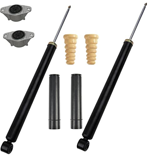 2x Stoßdämpfer 2x Domlager 2x Schutzsatz Hinterachse für Ford C-Max DM2 für C-Max II DXA/CB7 DXA/CEU für Focus II DA