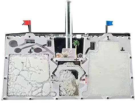 XBSXP Große Größe Zwillingsschloss Kreatives Ameisen Sandnest Haustier Ameisenfarm Ökologisches Sandnest Sandschloss Ameisenkolonie Studio Kunststoff (Farbe: Nest 1 ohne Sand)