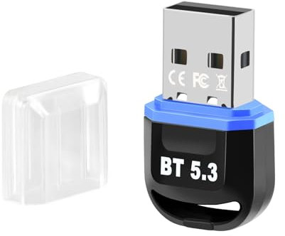 Dongle Bluetooth Xingdianfu Chiavetta USB Bluetooth Adattatore Bluetooth USB 5.3 Adattatore Bluetooth per PC, laptop, desktop