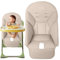 Baby Hochstuhl Sitzbezug, Baby Hochstuhl Bezug, Baby Esszimmerstuhl Sitzkissen PU-Leder Hochstuhl Sitzauflage Universeller Ersatzbezug Für Peg Perego,Siesta Zero3,Baoneo,Kosmic Jané
