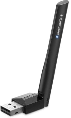 TP-Link UB500 Plus Bluetooth 5.3 USB-Adapter mit einstellbarer externer Antenne mit hoher Empfangsleistung