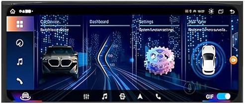GEBBEM para Land Rover Range V8 L322 2002-2012,Autorradio Android 14 de 12.3 Pulgadas con Navegación GPS,Bluetooth,Wi-Fi,4G,Bluetooth,Mirror Link,Radio Integrada Reproductor Vídeo,Conectar y Usar