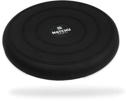 Cojín Asiento Equilibrio Fit (Match de U Cushion Fit) – Cuña, asiento cuña, pelota, Balance Cojín de asiento, gris