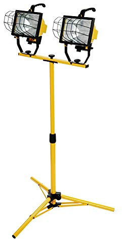 Woods Two 500 Watt Portable Halogen Work Light L-13