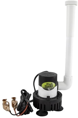 Marine Metal FS-4 Fish Saver Water Pump for Live Bait Well Aeration