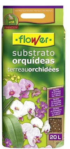 Flowers 4 – 80045 – Substrat pour orchidées, 20 L