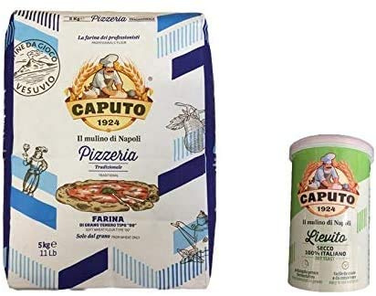 Farina Caputo Pizzeria Kg. 5 + Lievito Secco 100 Gr - Mulino Caputo