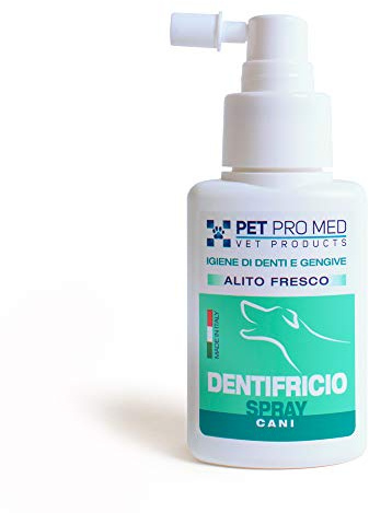 Dentifricio Spray - Ideale per l'igiene di denti e gengive del cane - 1 flacone da 50 ml