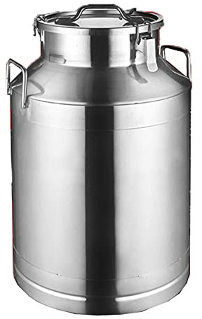 WSHA Bouteille de Seau de vin de Seau de Lait de Transport de bidons de Lait avec Couvercle scellé - bidon de thé de Baril d'huile de cruche,40L(36x56cm)