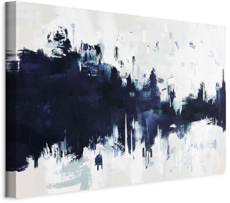 murando - Quadro Acustico Astratto 1 pezzo schiuma acustica Quadri Moderni Camera da Letto Matrimoniale - Stampa su Tela - Pannelli Fonoassorbenti Decorativi - Fonoassorbente Acustiche