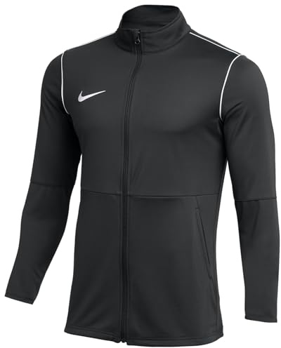 Nike FJ3022-010 M NK DF PARK20 TRK JKT K R Jacket Men's BLACK/WHITE/WHITE Size L