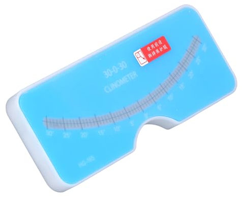 Uadme Skoliose-Testmessgerät, Tragbares Medizinisches 0 Bis 30 Grad Rückenwirbelsäulen-Skoliose-Messgerät Für Erwachsene Kinder, Medizinische Skoliose-Bewertung