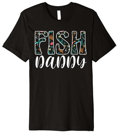 Aquaristic Dad Father Aquarium Fish Premium Tri-blend T-Shirt