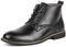 Plilima Botines Hombre Botas Cómodas Chukka Boots Moda Vestir Casuales Cordones Zapatos Hombre (Negro,44)