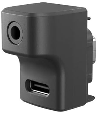 LICHIFIT Adattatore Microfono per Insta360 Ace Pro 2/Pro/Ace Action Camera con Audio 3,5 mm, Porta Tipo C e Caricatore - Accessori