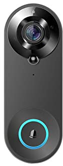 Video dörrklocka kamera, Tuya Smart Video Doorbell Camera 1080P Video Intercom Door Bell Camera Tvåvägs,Smarta hemenheter