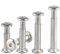 SHUNCHG 10pezzi Vite per mobili Raccordo, Viti di Collegamento M4x20mm Acciaio Inossidabile A2 V2A, Viti di Collegamento per Mobili, Armadi, Tavole di Legno,Allen Slotted