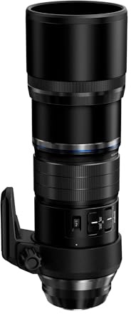 OM SYSTEM Olympus M.Zuiko Digital ED 300mm F4.0 is PRO for Micro Four Thirds System Camera Powerful Telephoto Prime Lens Weather Sealed Design MF Clutch