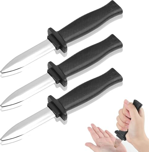 Clyhon 3pcs Coltelli da Pugnale a Scomparsa in Plastica Coltellini Finti con Lame Retrattili Giocattoli a Scatto Magici per Scherzi Trucchi Giochi per Bambino Bomboniere Carnevale