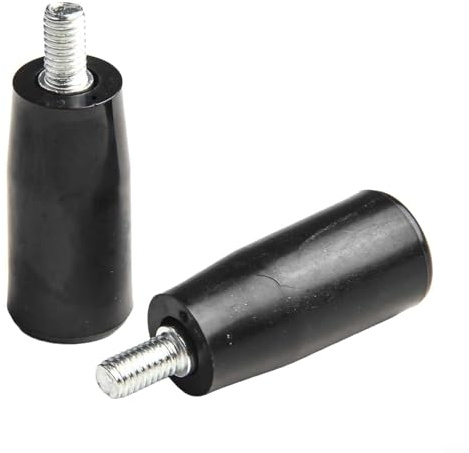 Poignée de volant tournante pour fraiseuse, tige filetée mâle poignée pivotante pour tour, meuleuse, pour machines-outils CNC – Compatible avec M6/M8/M10/pour M12 (M6 x 40)