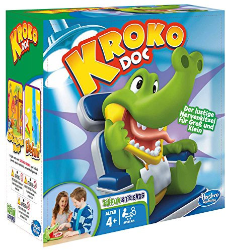 Hasbro Kroko Doc, Geschicklichkeitsspiel für Vorschulkinder