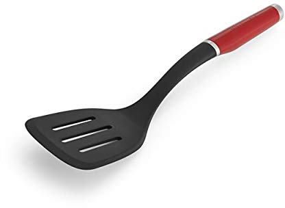 KitchenAid Classic Nylon Slotted Turner, 13.66-Inch, Empire Red