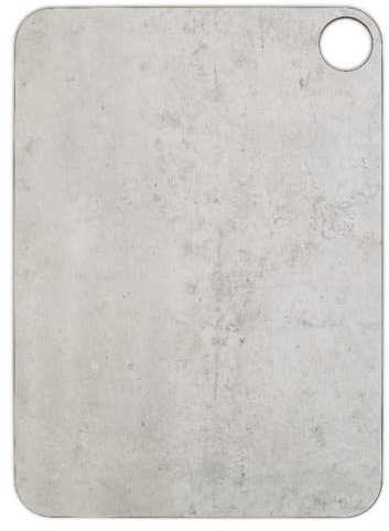 Arcos Tablas - Tabla de Cocina Antibacterial para Cortar - Resistente al Lavavajillas, No Daña Cuchillos, Ecológica, 37.7 x 27.7 cm, Fibra de Celulosa y Resina, Blanco