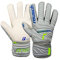Reusch Unisex Torwarthandschuhe Attrakt Grip Finger Junior für alle Spielfeldoberflächen Vapor Gray/Safety Yello, 4, 5272810