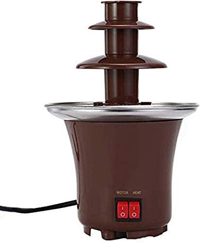 Macchina Professionale per Fontana di Cioccolato Professionale, Set per fonduta di Cioccolato Elettrico a 3 Livelli, comandi per Riscaldamento e Motore per fonduta, per Matrimoni