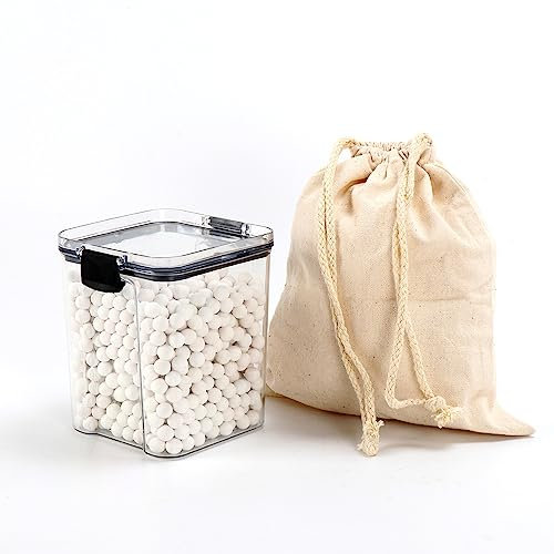 surebuy Grains de cuisson en céramique pour tarte - Ustensiles de pâtisserie naturels de qualité alimentaire avec récipient robuste - 1000 g