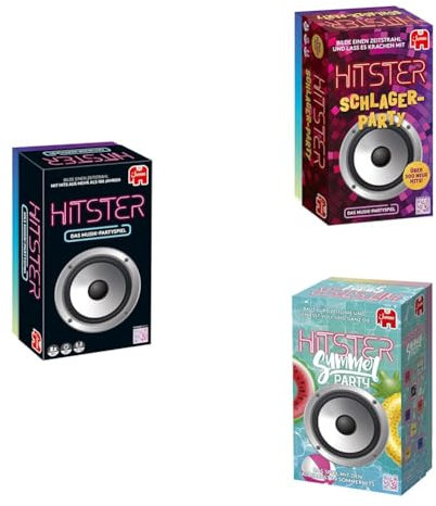 Jumbo Spiele Hitster - Original Party & Schlager Board Game - Sommer Edition