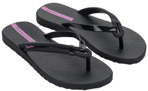 Ipanema Damen DIVERSA AD Flipflop, Black/Lilac, 39 EU