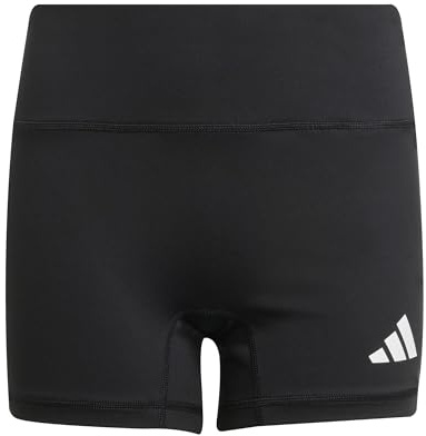 Adidas Girls Volleyball 4-Inch Shorts, Black, Large
