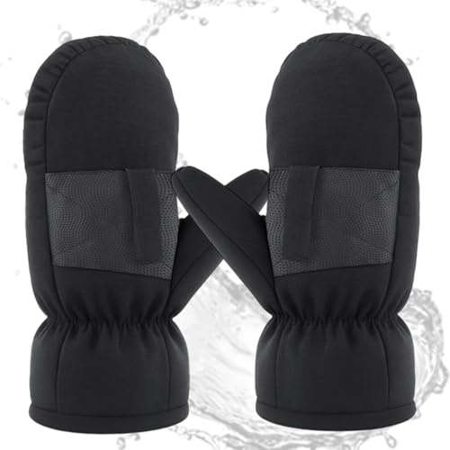 Stroller Gloves - Waterproof Windproof Mittens Warm - Stroller Thick Gloves,for Men Women Outdoor Weather Walking Outgoing