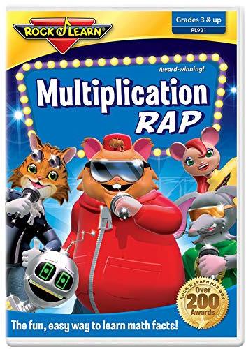 Multiplication Rap DVD by Rock 'N Learn