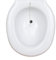 Bidé sanitario acoplable al inodoro, Plástico, 38 x 41.5 x 14 cm, Portátil, Con tapón, Universal, Bidé adaptable para WC, Bidé para inodoro, Transportable, Bidet acoplable para WC, Blanco