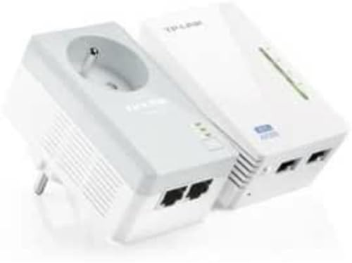 TP-Link CPL AV600 Wi-Fi 300 Mbps, 2 Ports Fast Ethernet, Pack de 2 CPL (TL-WPA4225KIT)