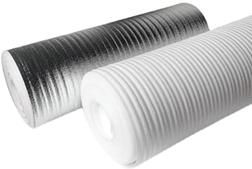 HARICSET Isolamento Anticalpestio Sottopavimento per Laminato Spessore 2mm di Isolamento Acustico da Calpestio Isolamento del Pavimento per Parquet Laminato(Size:1 * 30m)