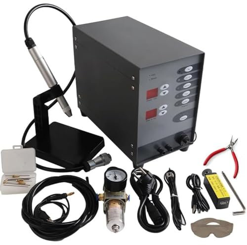 Permanent Jewelry Welder kit,Pulse Tungsten arc spot Welding Machine Weldable Solid Gold,Aluminum,Titanium Welding and Orthodontics ​for Jewelry Restoration 50A-600A