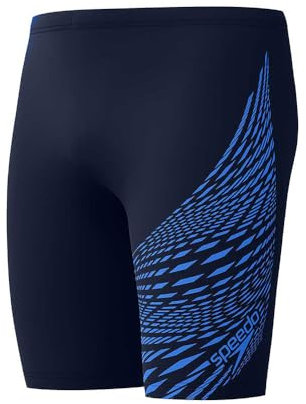 Speedo Herren Gala Lagenschwimmhose mit Logo | Schwimmtraining | Hochentwickeltes Material | Sportliches Design Schwimmbekleidung, Cobalt Pop, 30