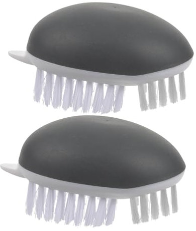 MOLUCKFU 2pcs Vegetable Brush Potato Scrubber Veggie Brush Reusable Cleaning Tool