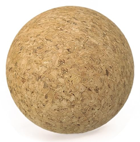 80mm balle de massage,balle liege,Boule de Massage en Liège,pour massage des points de déclenchement,pour la soulager les douleurs musculaires,pour dos,épaules